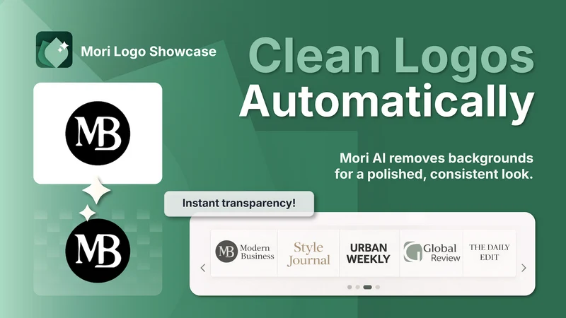 Mori AI Logo Showcase & Slider