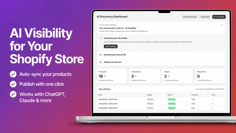 LLMs.txt – AI Visibility