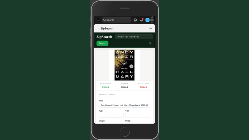 ZipSearch: Compare & Import