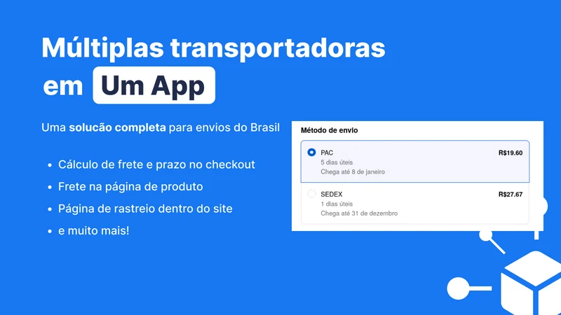 Cecify ‑ Frete e Rastreamento