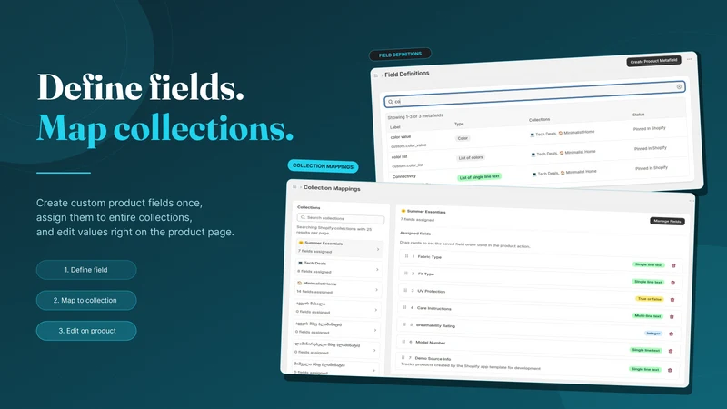 Field & Collection Map 360