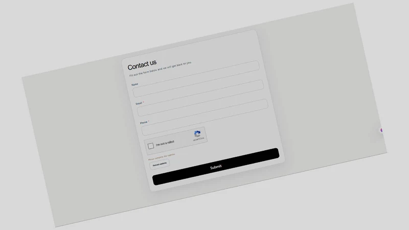 ECS ‑ Contact Form Builder