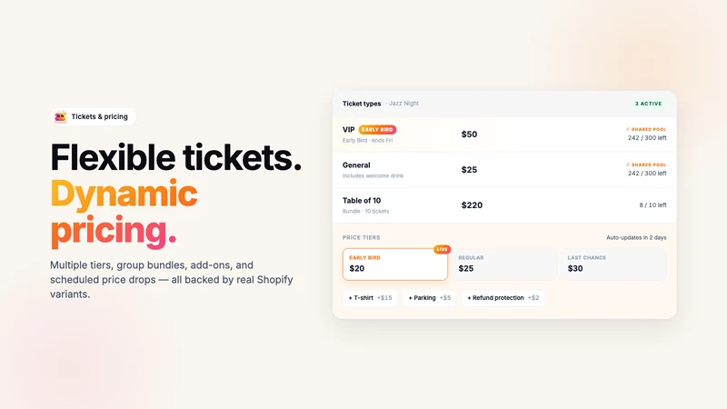 Easy Tickets & Events