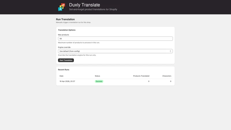 Duxly Translate