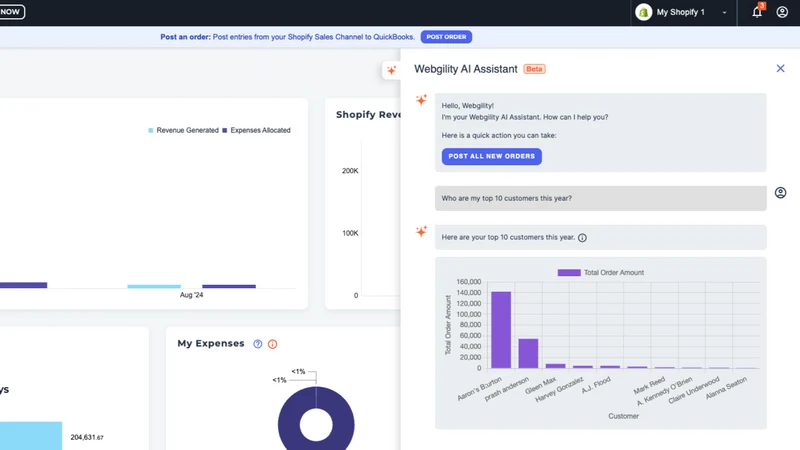 Webgility ‑ QuickBooks Online