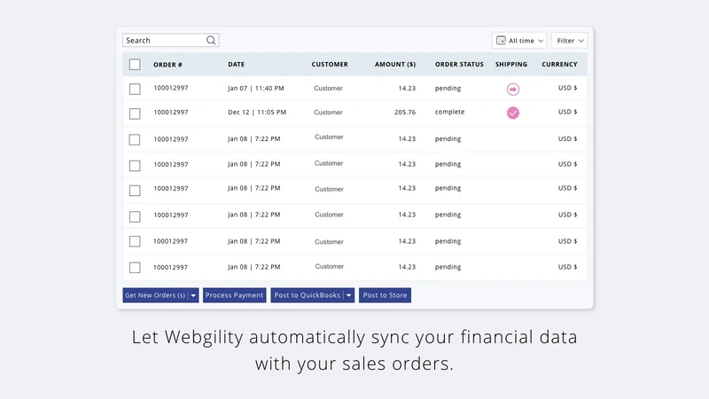Webgility x QuickBooks Desktop