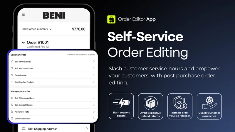 Postsell: Order Editing Upsell