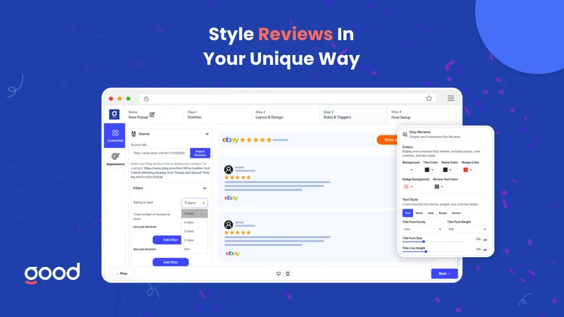 GA: eBay Reviews Importer