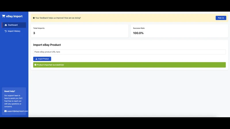 EbyFlow: eBay Importer