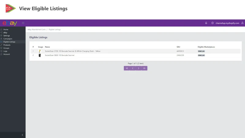 Mysync for eBay