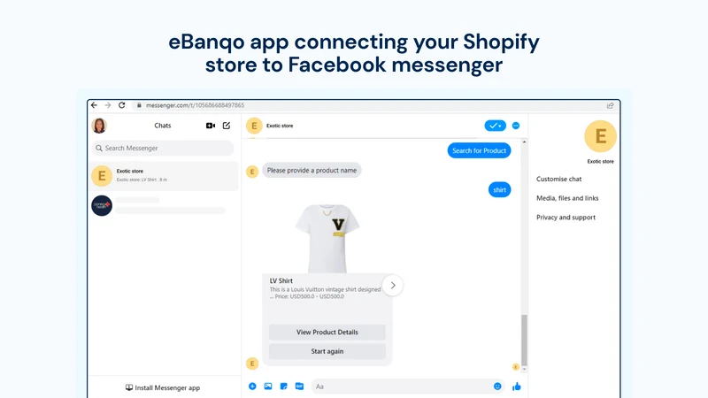 eBanqo ‑ Live Chat & Chatbot