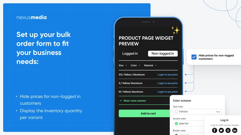 Easy:Wholesale Bulk Order Form