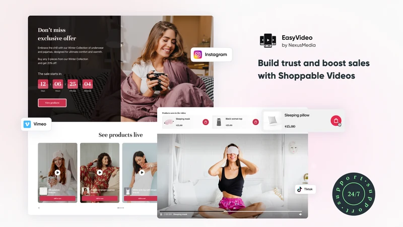 EasyVideo: Shoppable Video