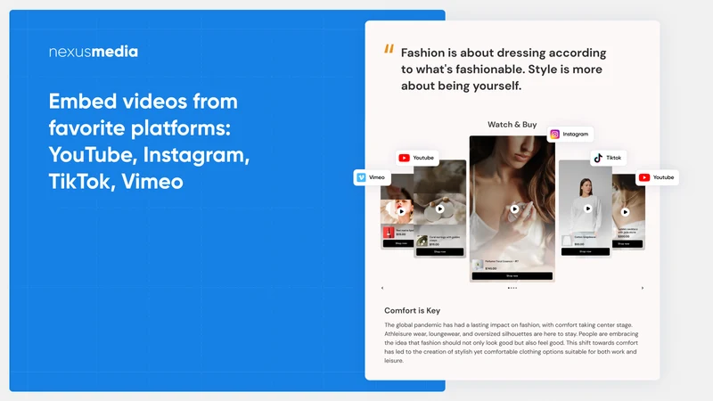EasyVideo: Shoppable Video