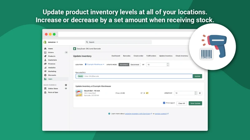 EasyScan Inventory & Barcode