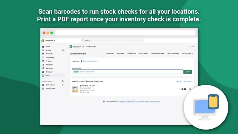 EasyScan Inventory & Barcode