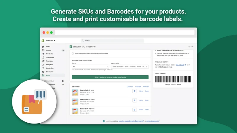 EasyScan Inventory & Barcode