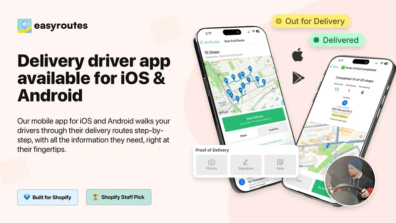 EasyRoutes Local Delivery
