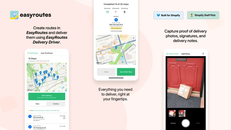 EasyRoutes Local Delivery