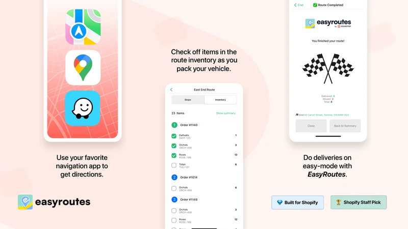 EasyRoutes Local Delivery