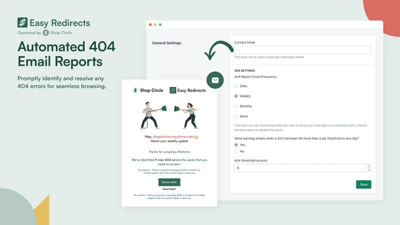404/301 SC Easy URL Redirects