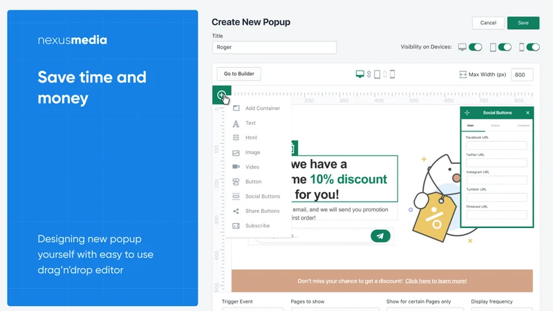EasyBox ‑ Popup Builder