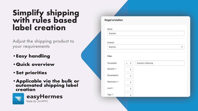 Hermes Shipping | easyHermes