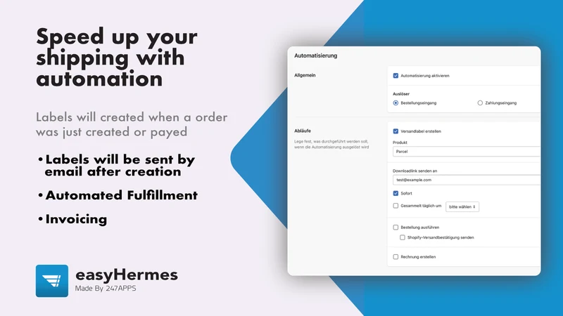 Hermes Shipping | easyHermes