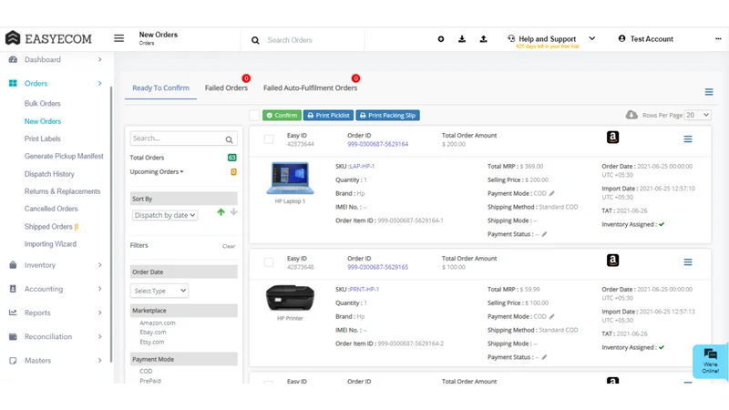 EasyEcom Inventory Management