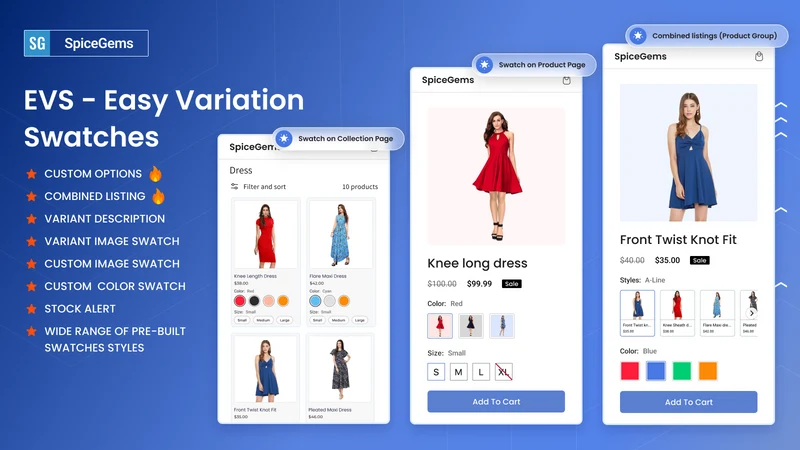 EVS ‑ Easy Variation Swatches
