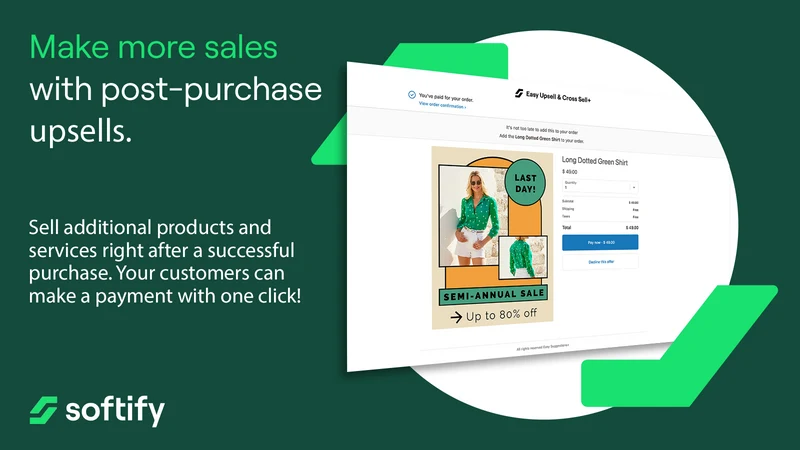 Easy Upsell & Cross Sell+