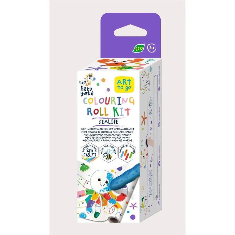 Mini rollo para colorear (varios modelos) - Hakuyoka