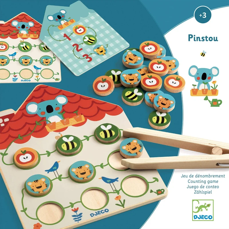 Juego de conteo Pinstou - Djeco