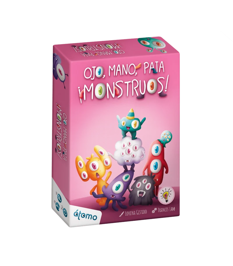 Ojo Mano Pata, ¡Monstruos! - Juego rápido de cálculo y atención