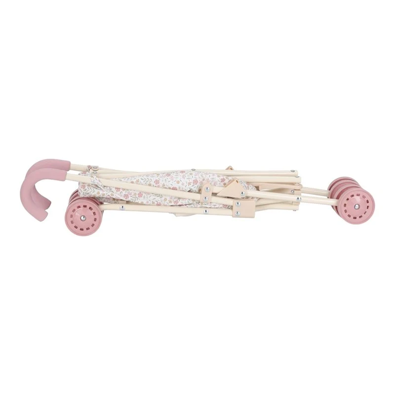 Sillita para Muñecas Metal Flores - Little Dutch