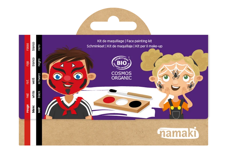 Kit Maquillaje Diablo & Araña - Namaki