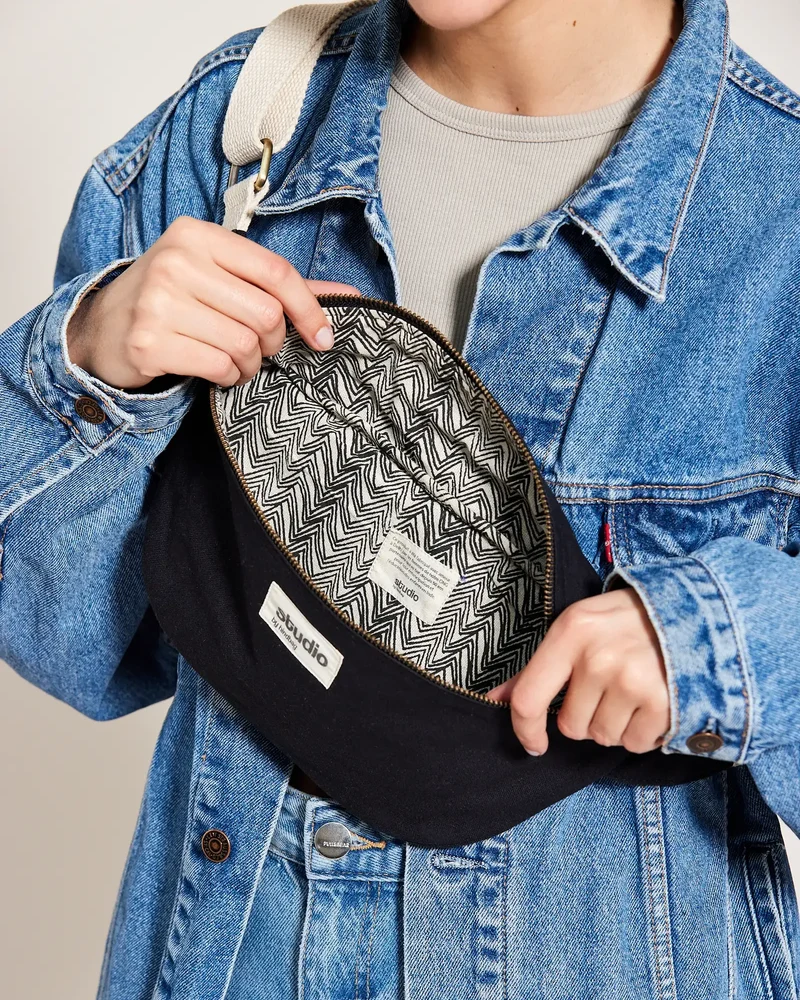 Riñonera algodón orgánico Hindbag Antoine para personalizar