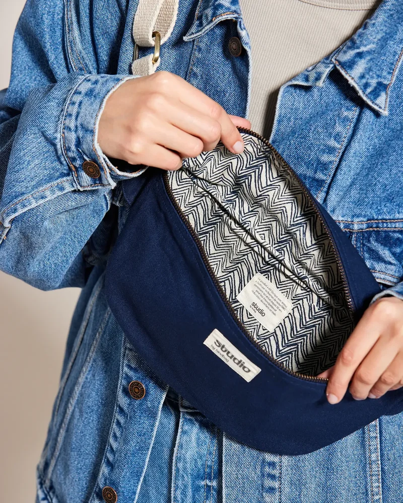 Riñonera algodón orgánico Hindbag Antoine para personalizar