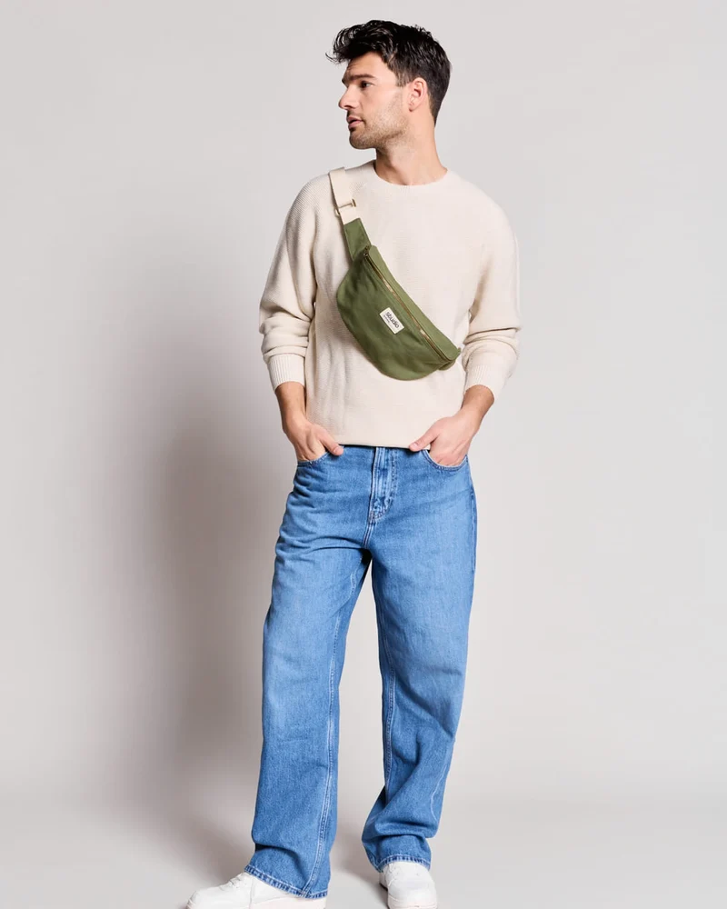 Riñonera algodón orgánico Hindbag Antoine para personalizar