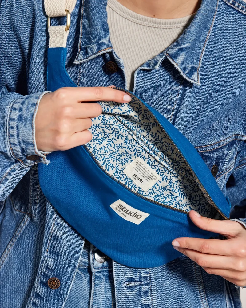Riñonera algodón orgánico Hindbag Antoine para personalizar