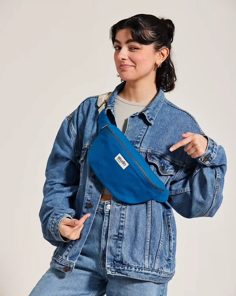 Riñonera algodón orgánico Hindbag Antoine para personalizar