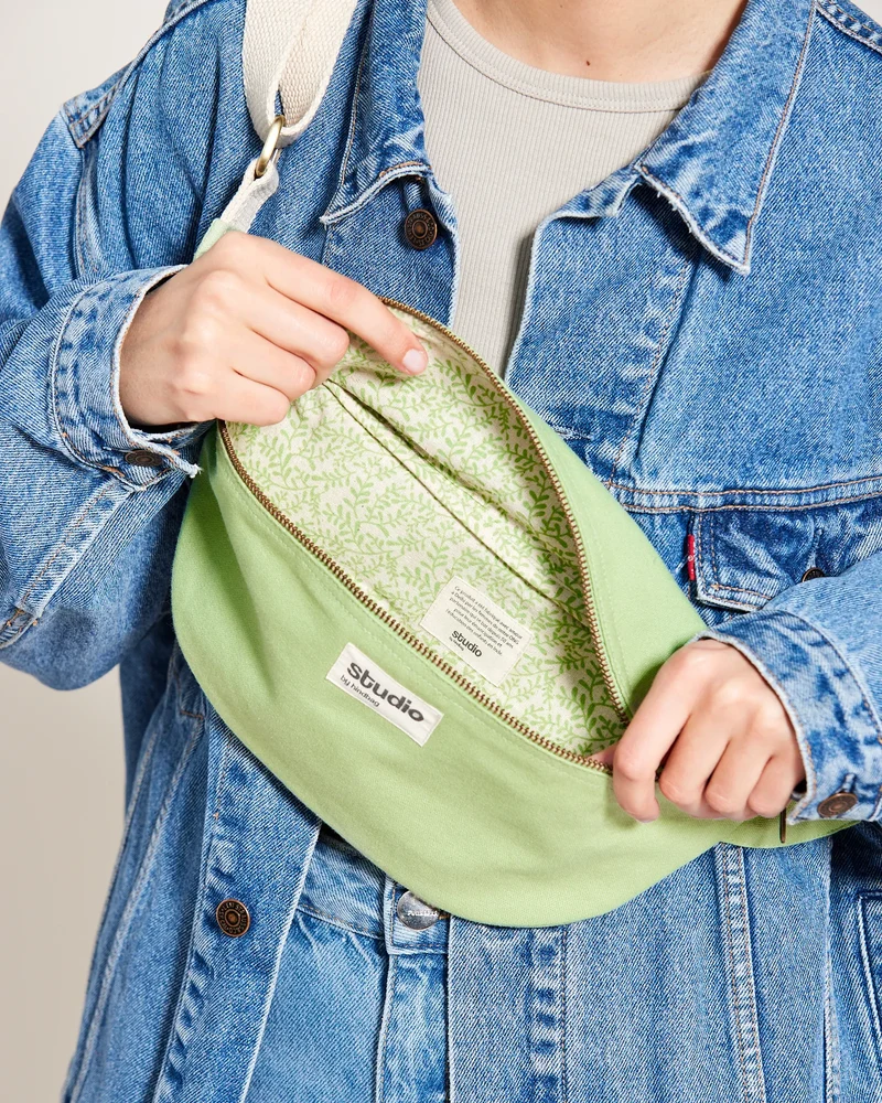 Riñonera algodón orgánico Hindbag Antoine para personalizar