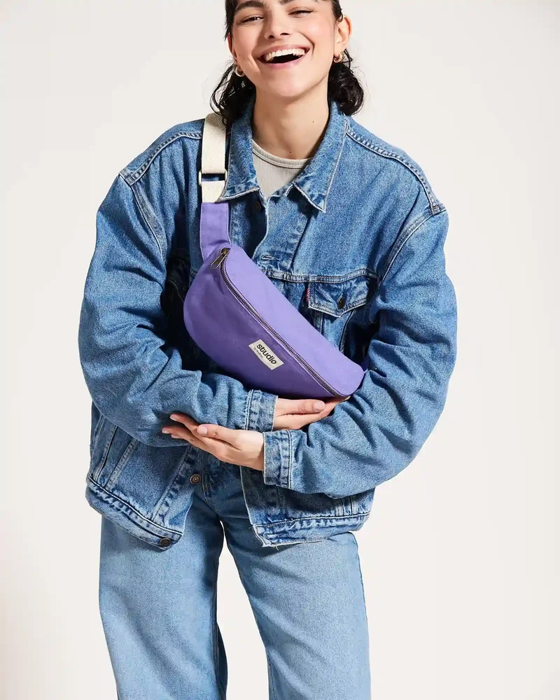 Riñonera algodón orgánico Hindbag Antoine para personalizar