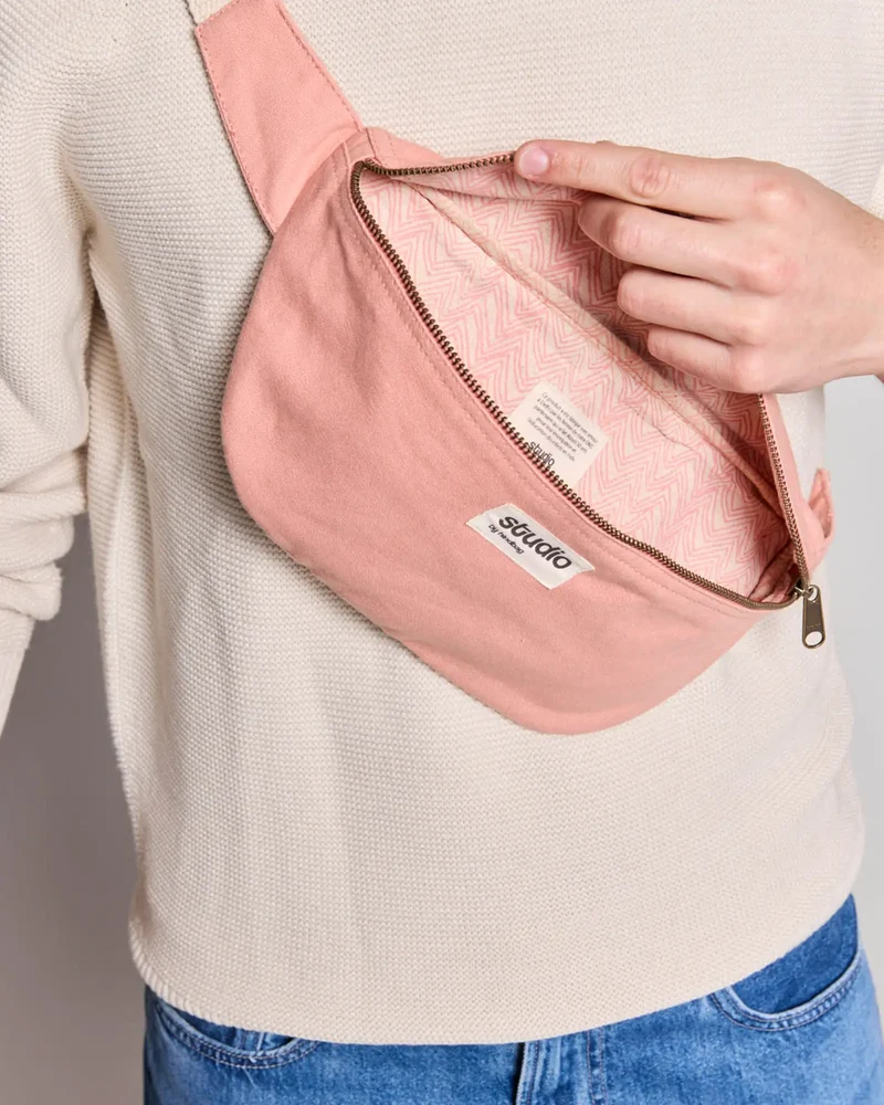 Riñonera algodón orgánico Hindbag Antoine para personalizar
