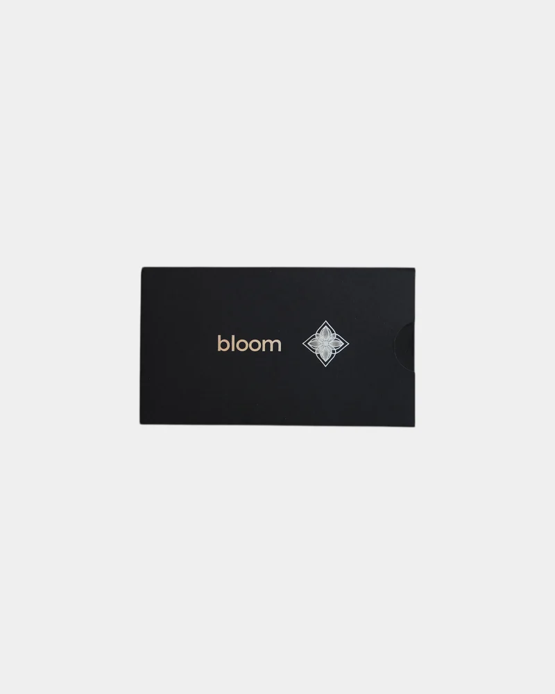Tarjeta NFC acero inoxidable Bloom para personalizar