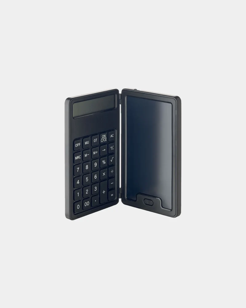 Calculadora con tablet LCD Clerk para personalizar