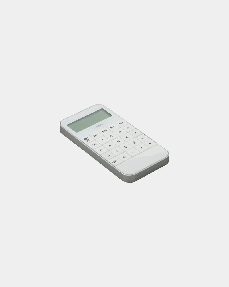 Calculadora Zack de ABS 10 dígitos para personalizar