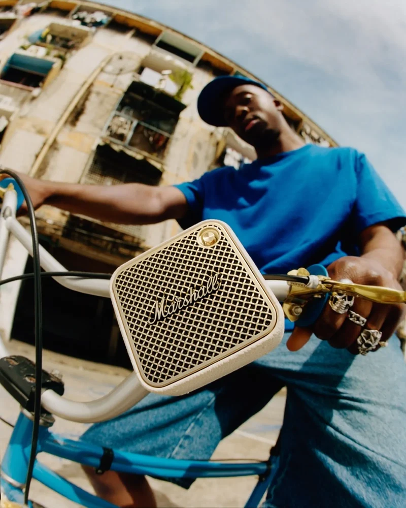 Altavoz reciclado Marshall Willen II para personalizar