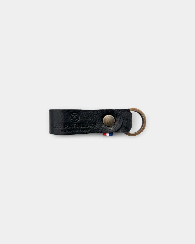 Llavero de piel personalizable