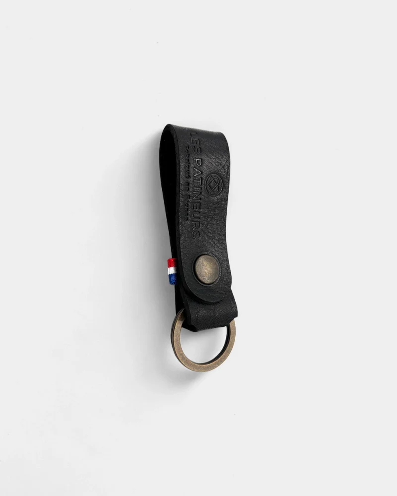 Llavero de piel personalizable